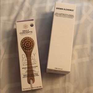 Facial mask and facial dry brush bundle